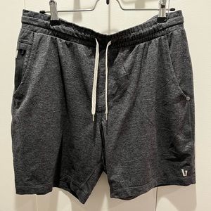 Dark Gray Vuori Ponto Shorts